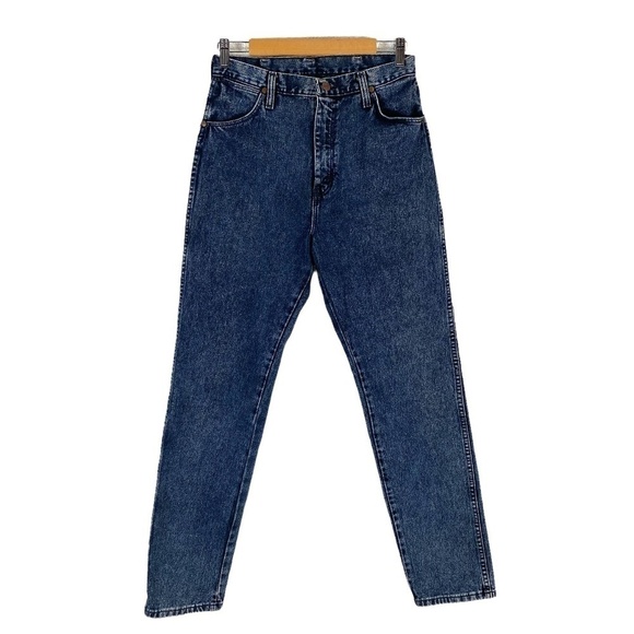Wrangler Denim - Wrangler Vintage High Waisted Straight Jeans SZ 11